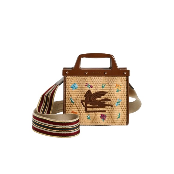 Etro Handbags - ETRO Small Love Trotter Shopper- Beige